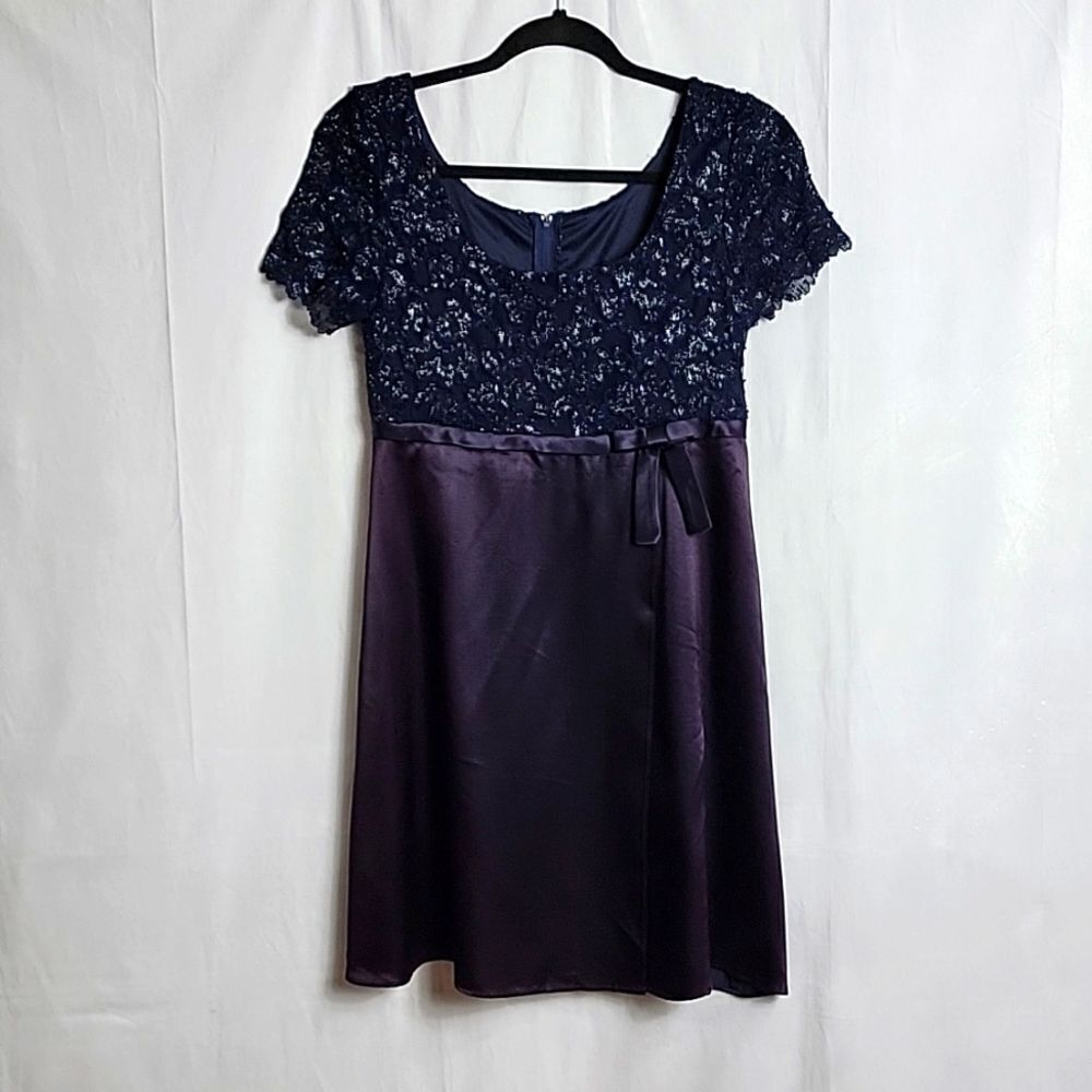 BLONDIE AND ME EVENING.. mini baby doll style dress.